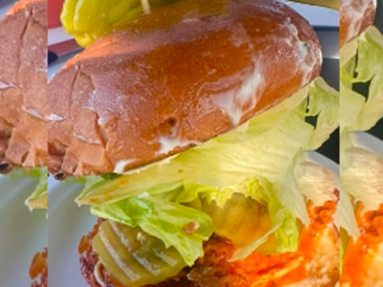 Loaded burger