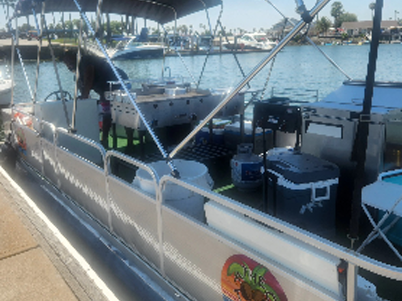 The Food Toon at the dock